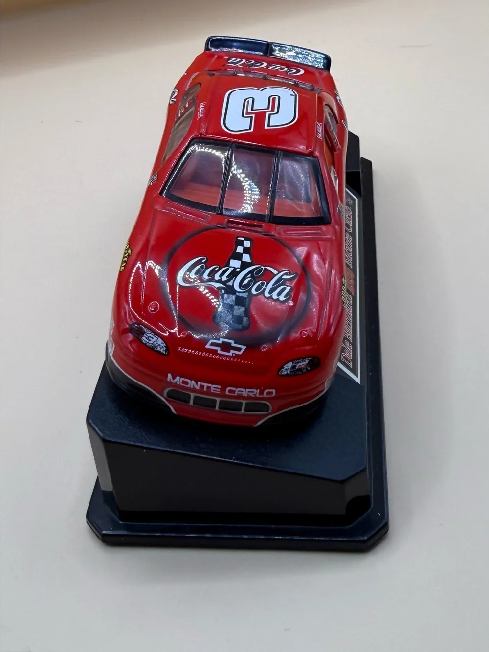 Dale Earnhardt #3 Coca-Cola 1998 Monte Carlo NASCAR Diecast 1:43 Display Car
